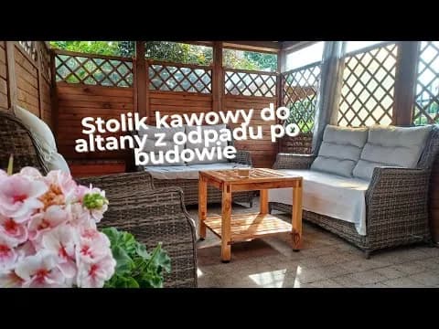 Jak zrobić stół do altany - proste kroki i trwałe materiały