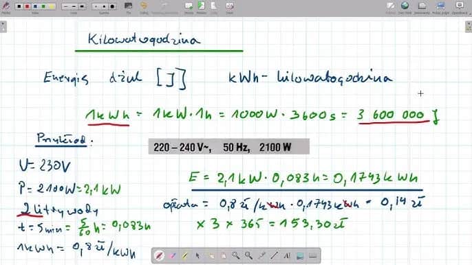 Jak przeliczać MJ na kWh? Poznaj wartość 1 MJ w kWh