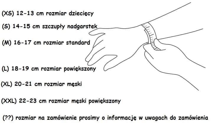 Rozmiar bransoletki 19 cm: Jak dopasować do obwodu nadgarstka?
