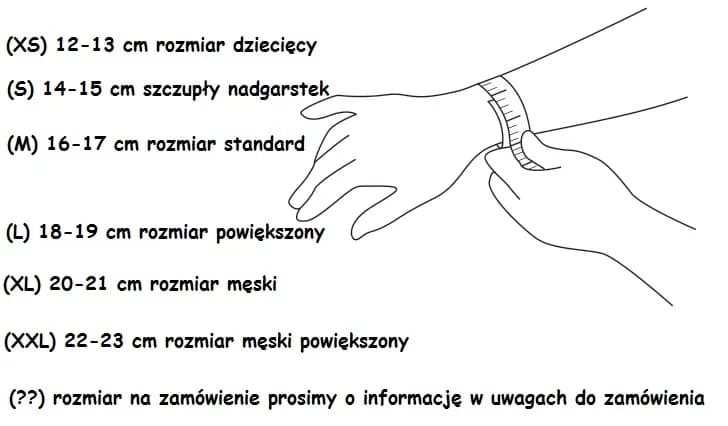 Rozmiar bransoletki 19 cm: Jak dopasować do obwodu nadgarstka?