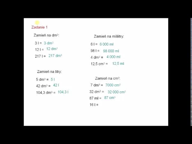 Ile litrów to 1 ml? Poznaj dokładne przeliczenie jednostek