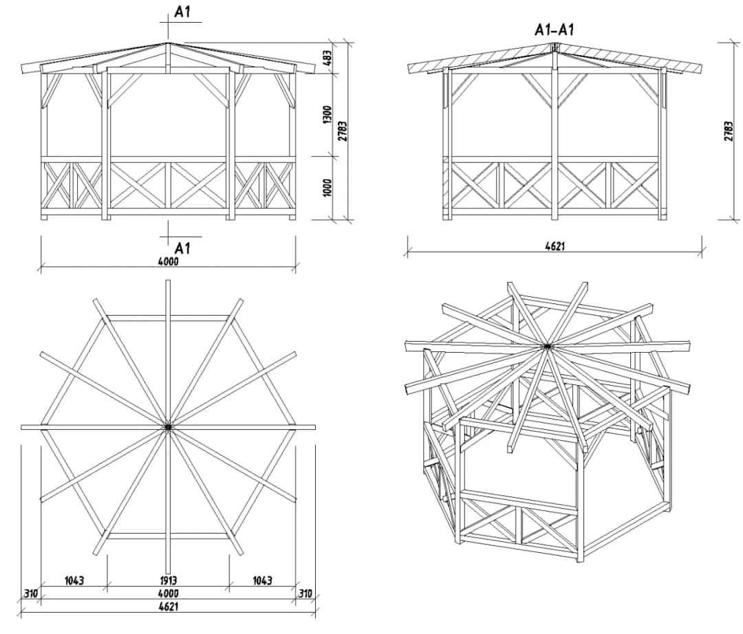 Jakie wymiary altany ogrodowej? Poznaj kluczowe przepisy i normy