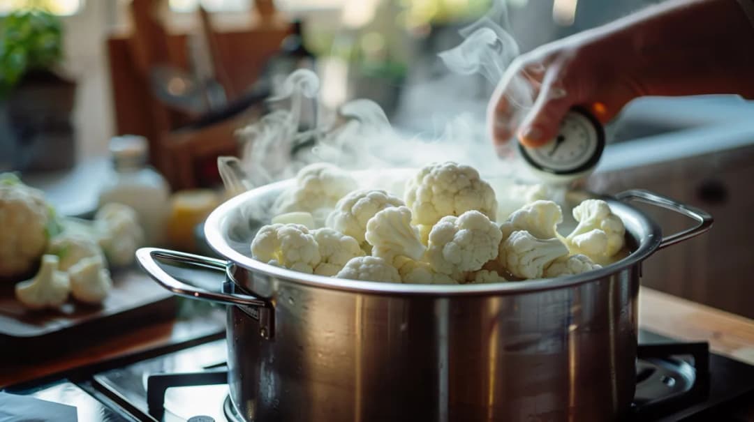 Jak długo gotować kalafior na parze - kluczowe wskazówki dla idealnej konsystencji